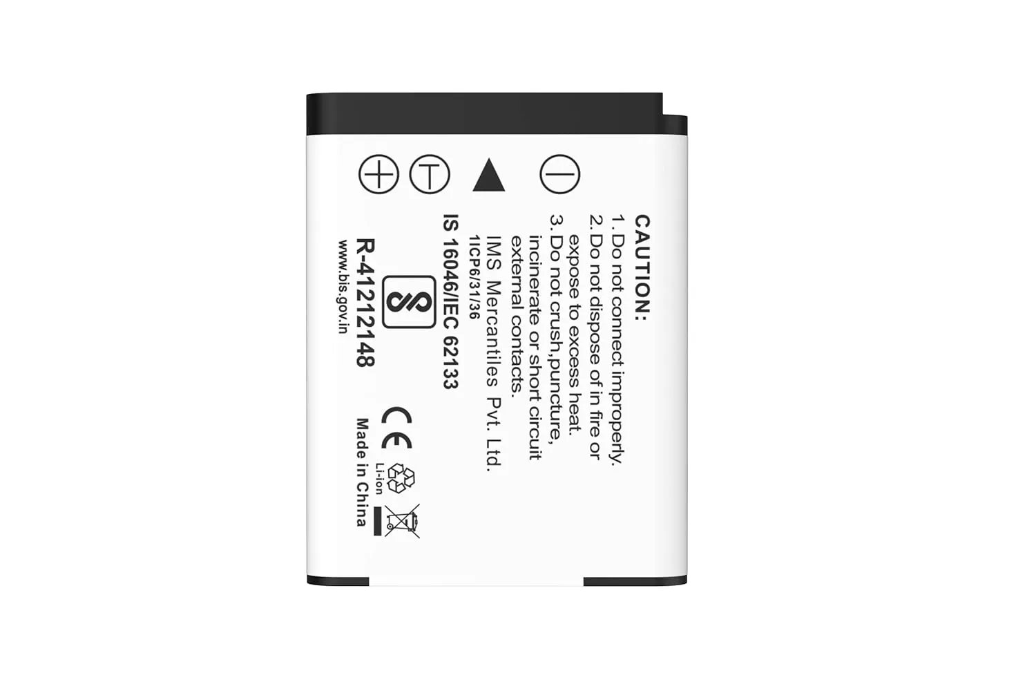 DIGITEK (EN-EL19) Rechargeable Lithium Ion Battery for Nikon Camera overview 2