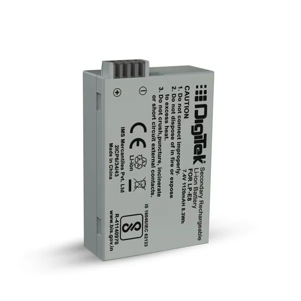 DIGITEK (LP E8) Lithium-ion Rechargeable Battery for DSLR Camera