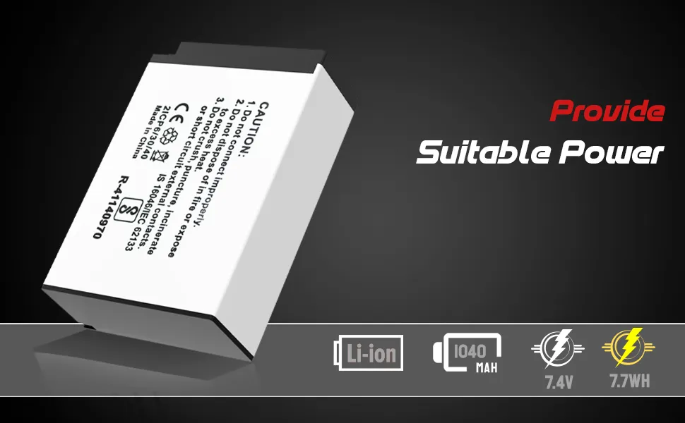 DIGITEK LP E17 Lithium-ion Rechargeable Battery Pack for DSLR Camera overview 3