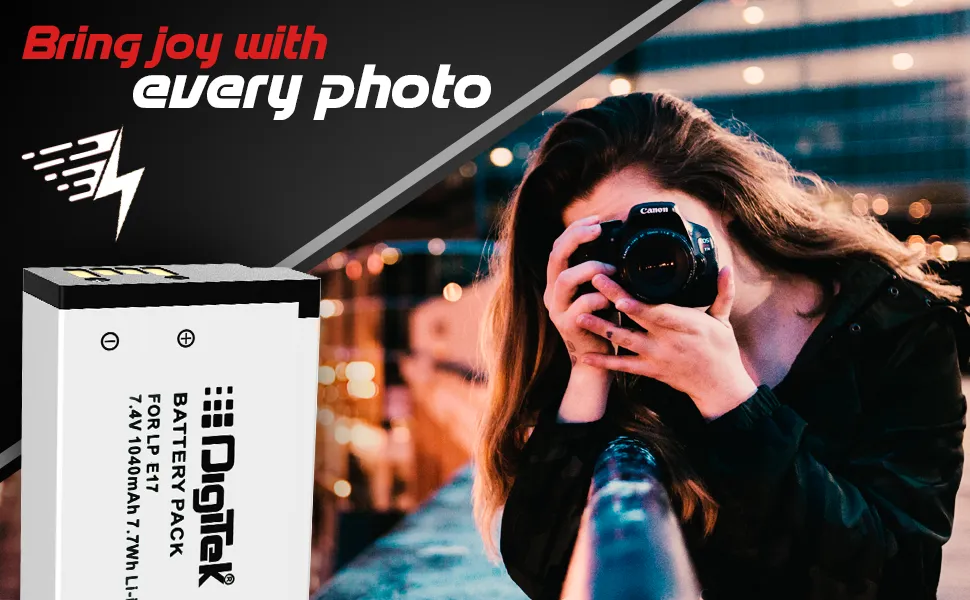 DIGITEK LP E17 Lithium-ion Rechargeable Battery Pack for DSLR Camera overview 7