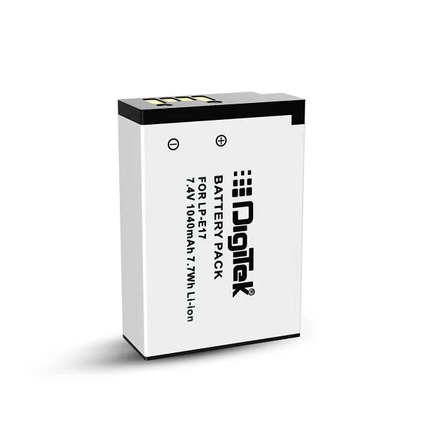 DIGITEK LP E17 Lithium-ion Rechargeable Battery Pack for DSLR Camera