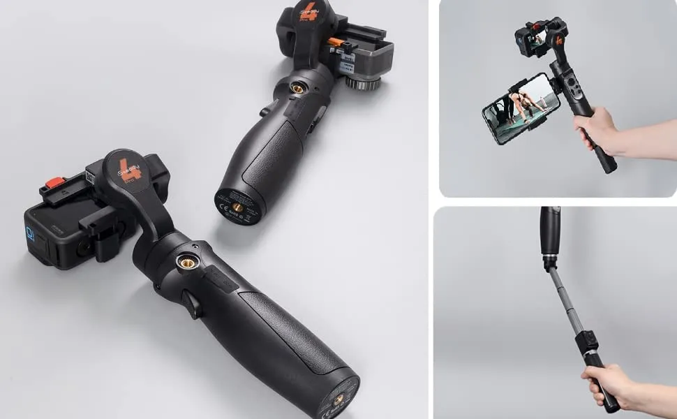 Hohem iSteady Pro4 3-Axis Gimbal for Gopro Action Camera Stabilizer overview 10