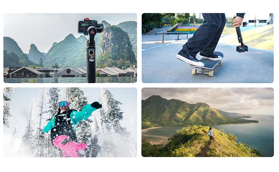 Hohem iSteady Pro4 3-Axis Gimbal for Gopro Action Camera Stabilizer overview 8