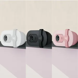 Logitech Brio 100 Full HD Webcam For Meetings And Streaming, White overview 7