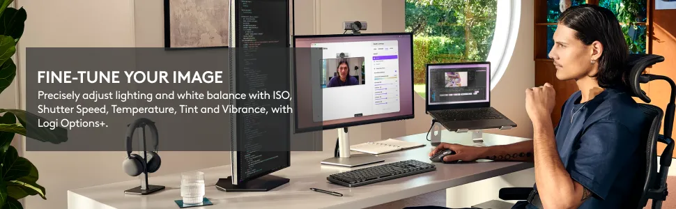 Logitech MX Brio Ultra HD 4K Collaboration and Streaming Webcam overview 2
