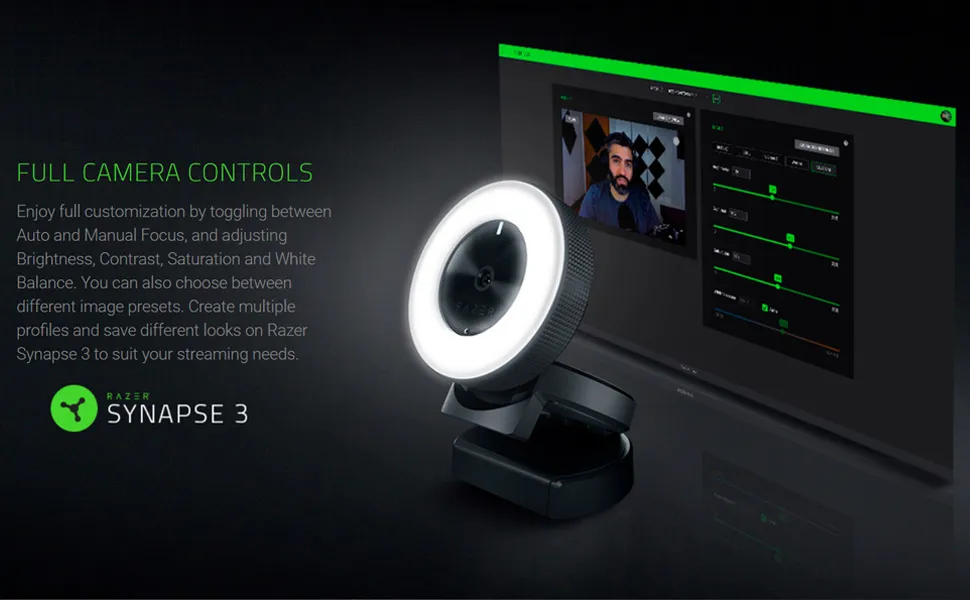 RAZER KIYO FHD Webcam overview 2