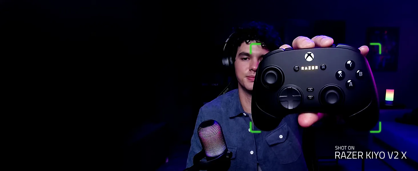 Razer Kiyo V2 X 1440p 60 FPS Streaming Webcam (Black) overview 4