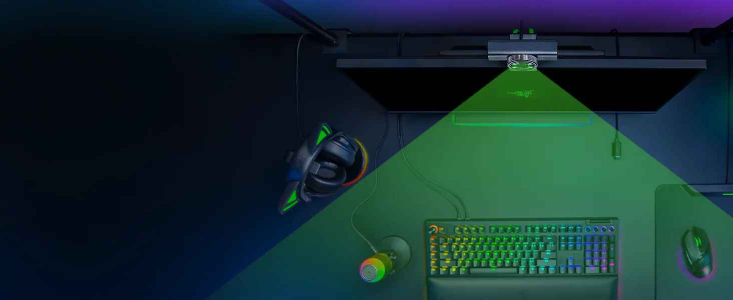 Razer Kiyo V2 X 1440p 60 FPS Streaming Webcam (Black) overview 5