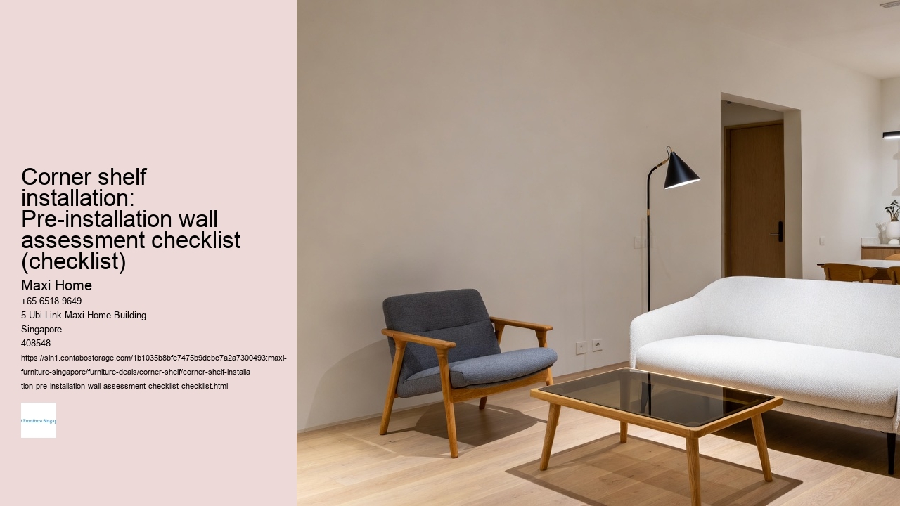 Corner shelf installation: Addressing common wall irregularities in older flats