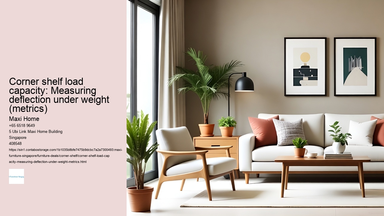 Corner shelf load capacity: Calculating safe weight limits for display