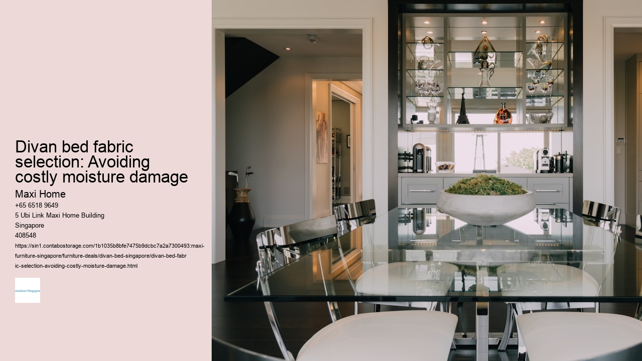 Divan bed fabric selection: Avoiding costly moisture damage