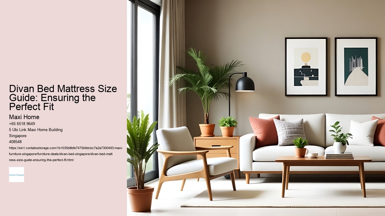 Divan Bed Mattress Size Guide: Ensuring the Perfect Fit