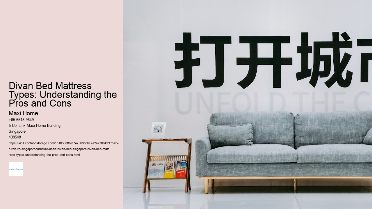 Divan Bed Mattress Types: Understanding the Pros and Cons Maxi Home Divan Bed Mattress Types: Understanding the Pros and Cons