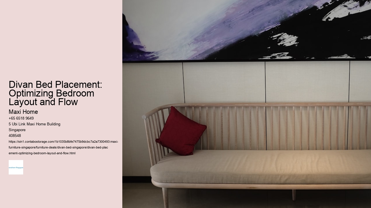 Divan Bed Placement: Optimizing Bedroom Layout and Flow