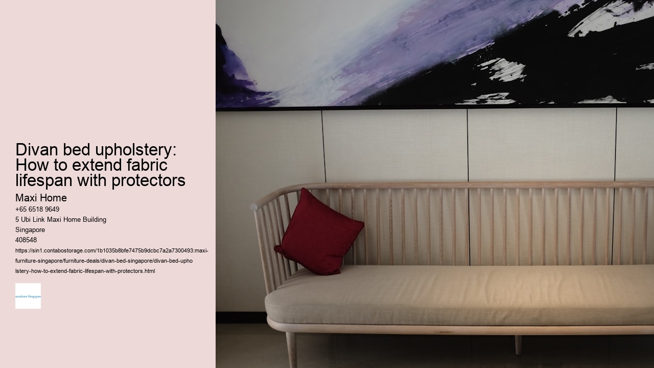 Divan bed upholstery: How to extend fabric lifespan with protectors
