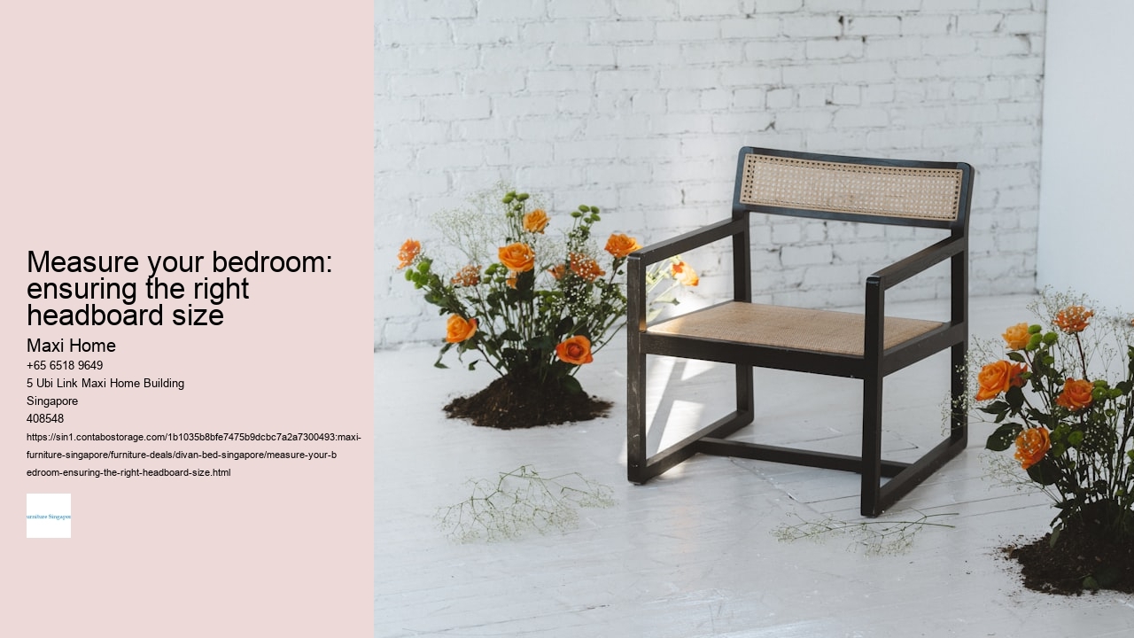 Measure your bedroom: ensuring the right headboard size