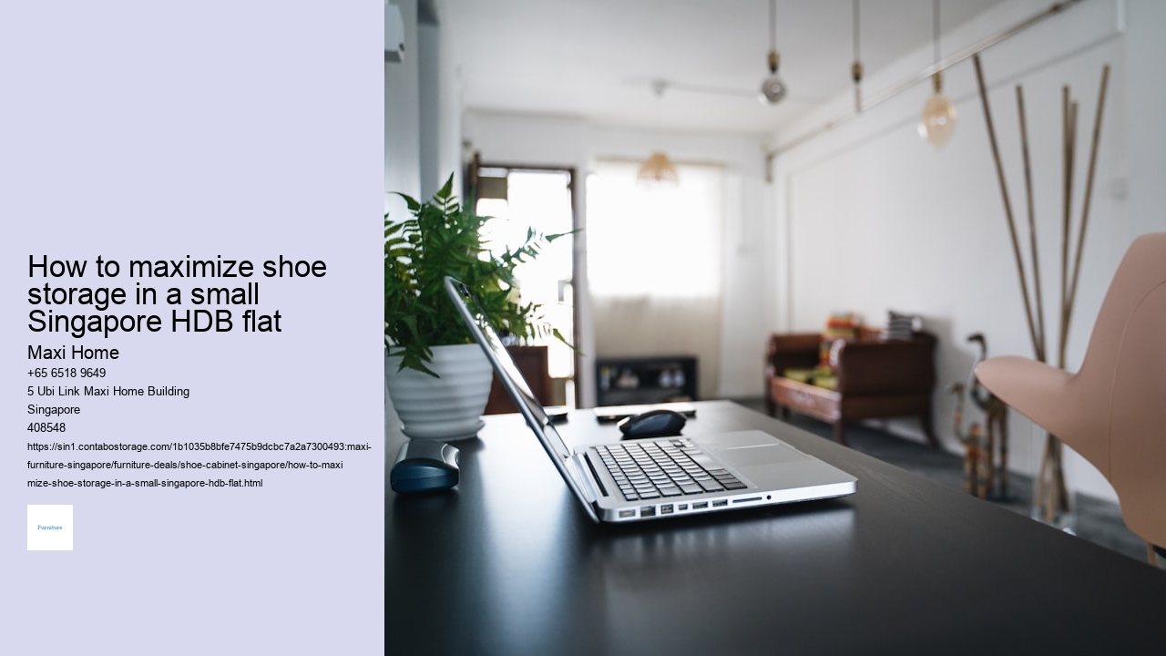 How to maximize shoe storage in a small Singapore HDB flat