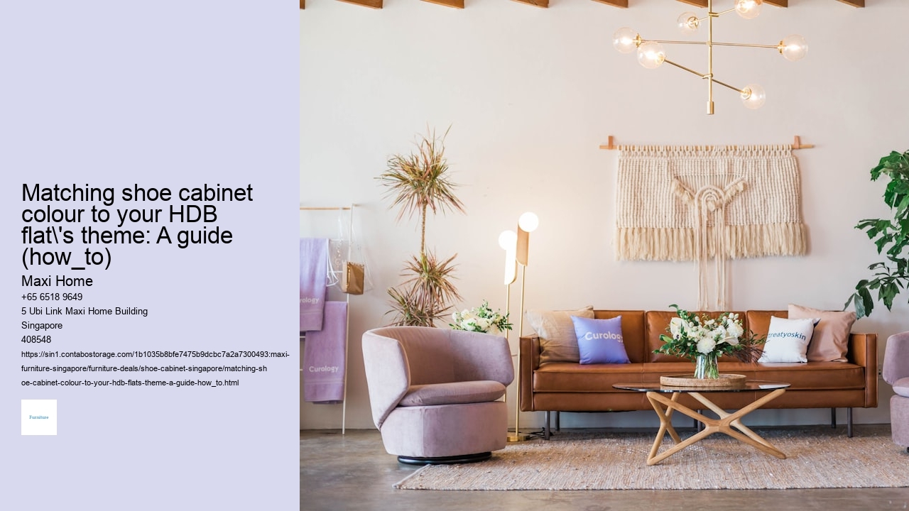 Matching shoe cabinet colour to your HDB flat's theme: A guide (how_to) Maxi Home Matching shoe cabinet colour to your HDB flat's theme: A guide (how_to)