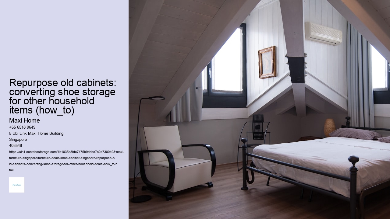 Repurpose old cabinets: converting shoe storage for other household items (how_to) Maxi Home Repurpose old cabinets: converting shoe storage for other household items (how_to)