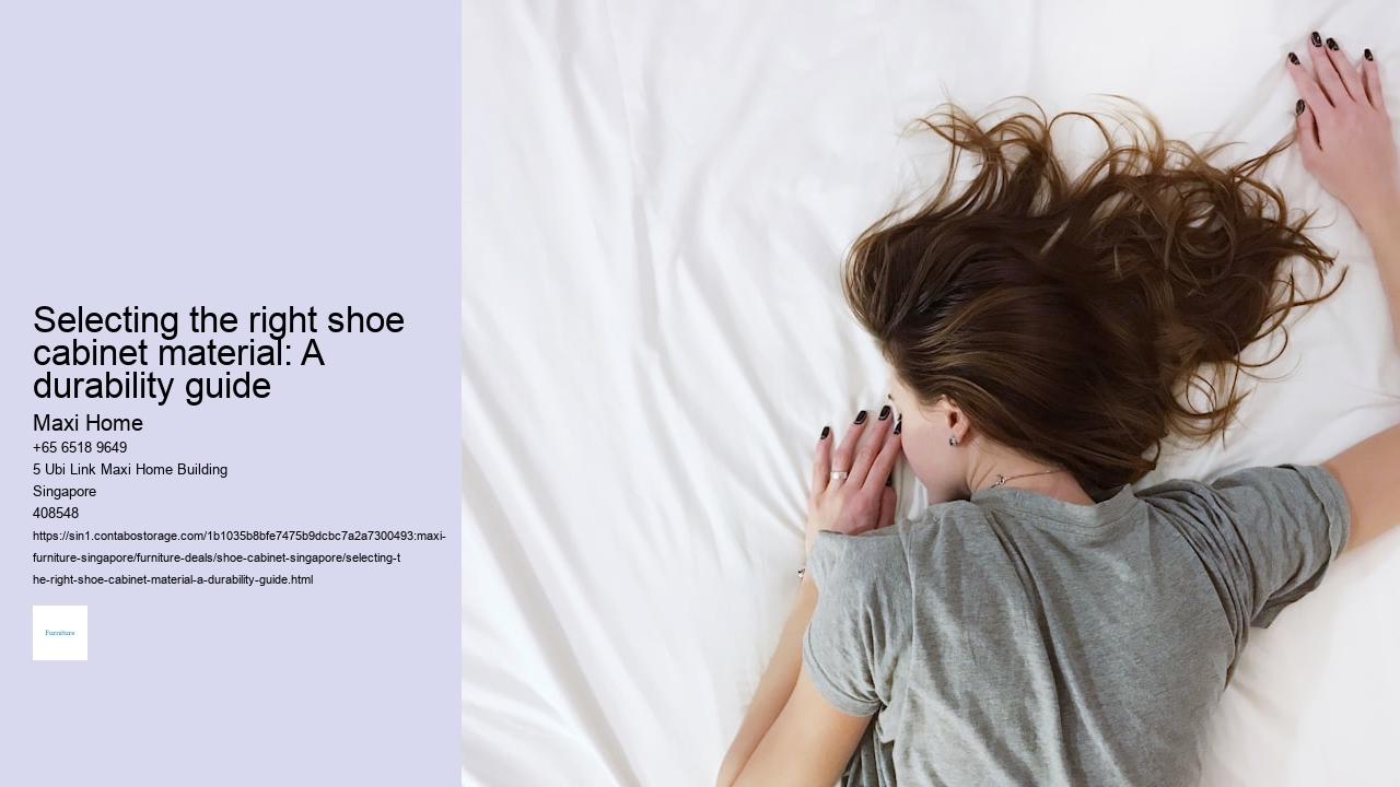 Selecting the right shoe cabinet material: A durability guide Maxi Home Selecting the right shoe cabinet material: A durability guide