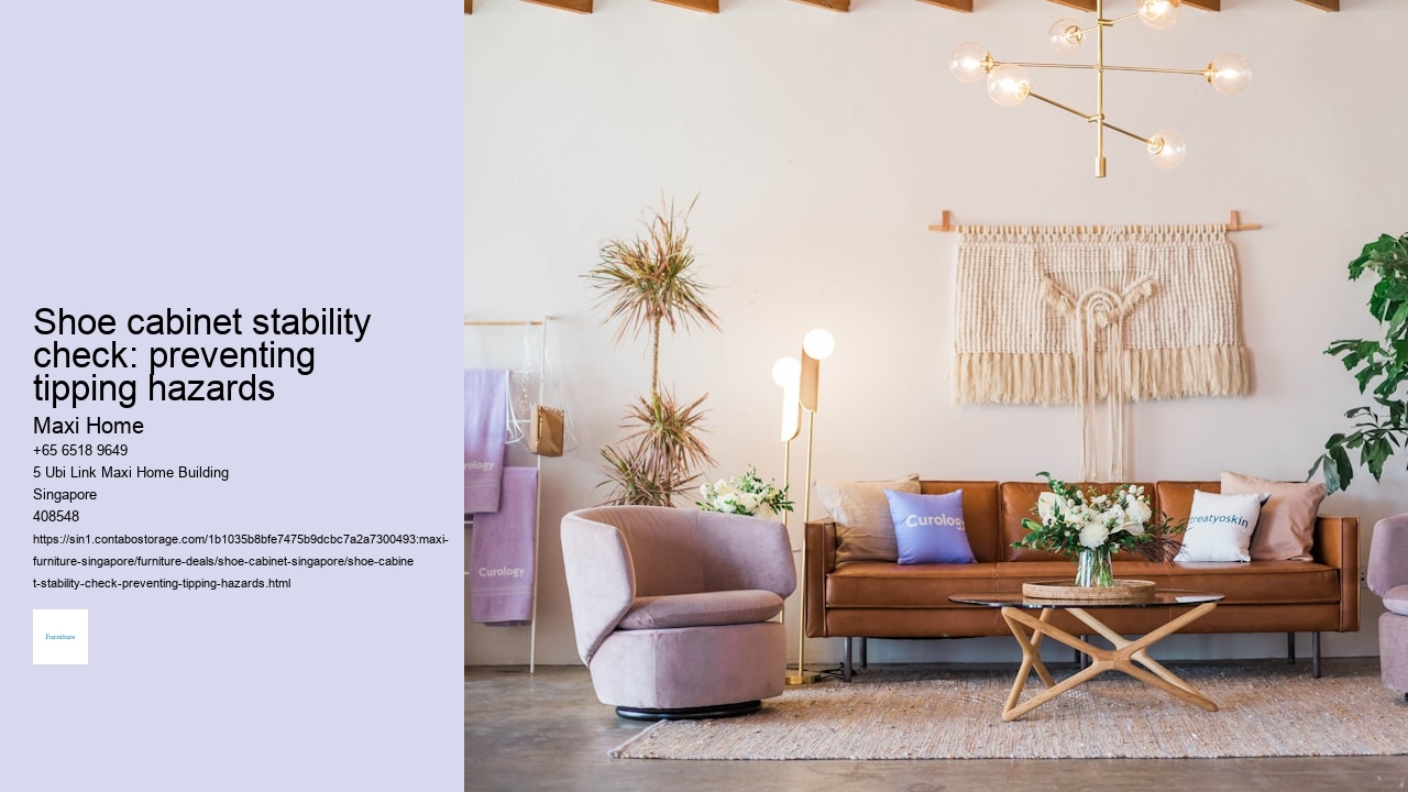 Shoe cabinet stability check: preventing tipping hazards Maxi Home Shoe cabinet stability check: preventing tipping hazards