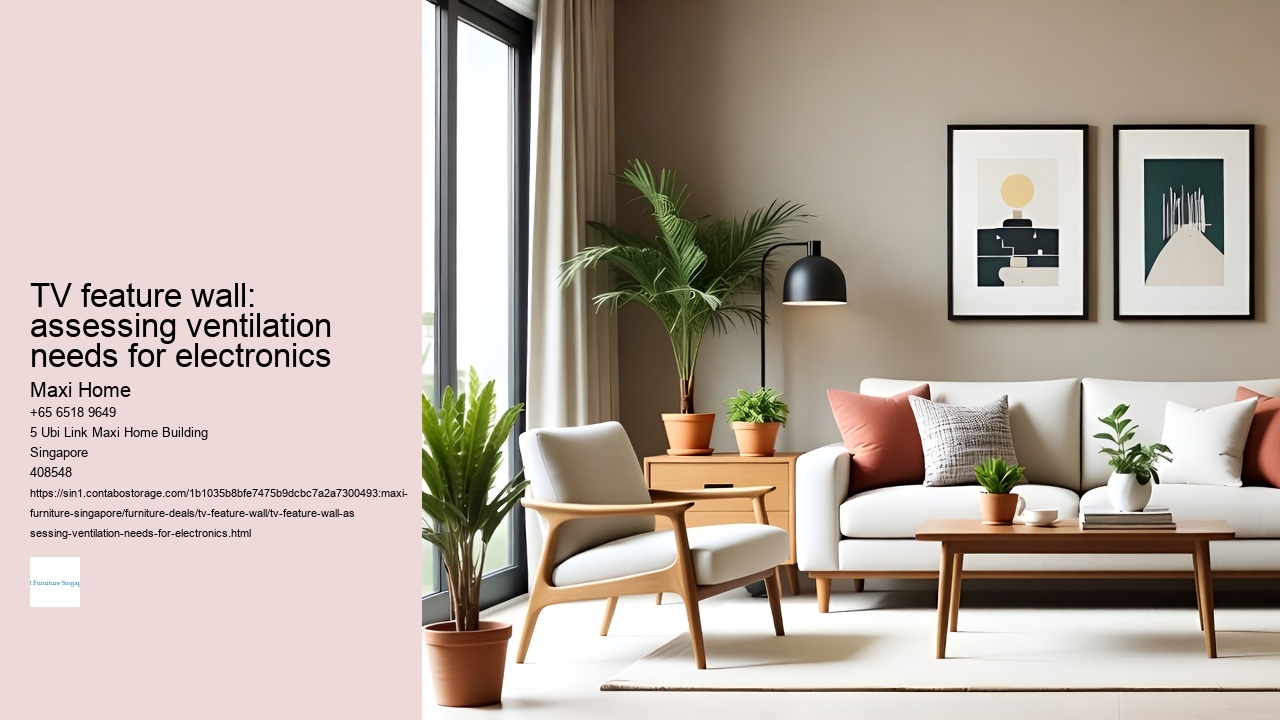 TV feature wall: assessing ventilation needs for electronics Maxi Home TV feature wall: assessing ventilation needs for electronics