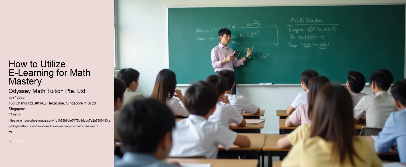 How to Utilize E-Learning for Math Mastery