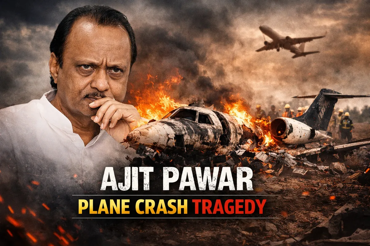 India Maharashtra Deputy Chief Minister Ajit Pawar Dies in Plane Crash — Nation in Shock