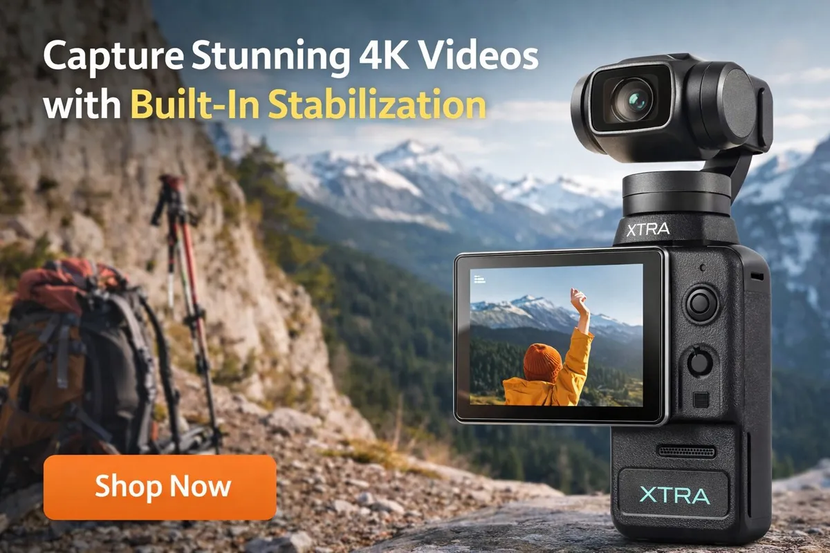 Xtra Muse Vlogging Camera – A Pocket-Sized 4K Powerhouse for Creators