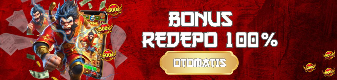 BONUS 100% DEPOSIT ULANG