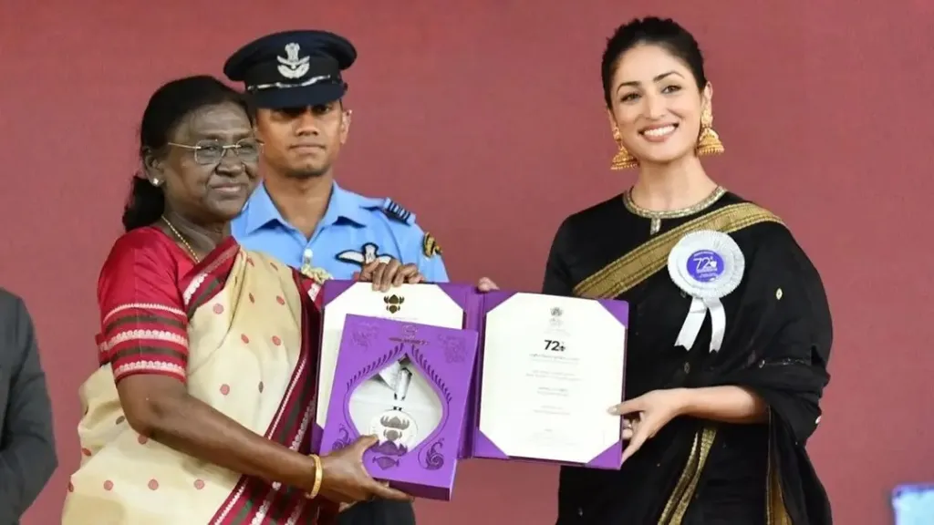 জাতীয় চলচ্চিত্র পুরস্কার পেয়ে উচ্ছ্বসিত ইয়ামি গৌতম