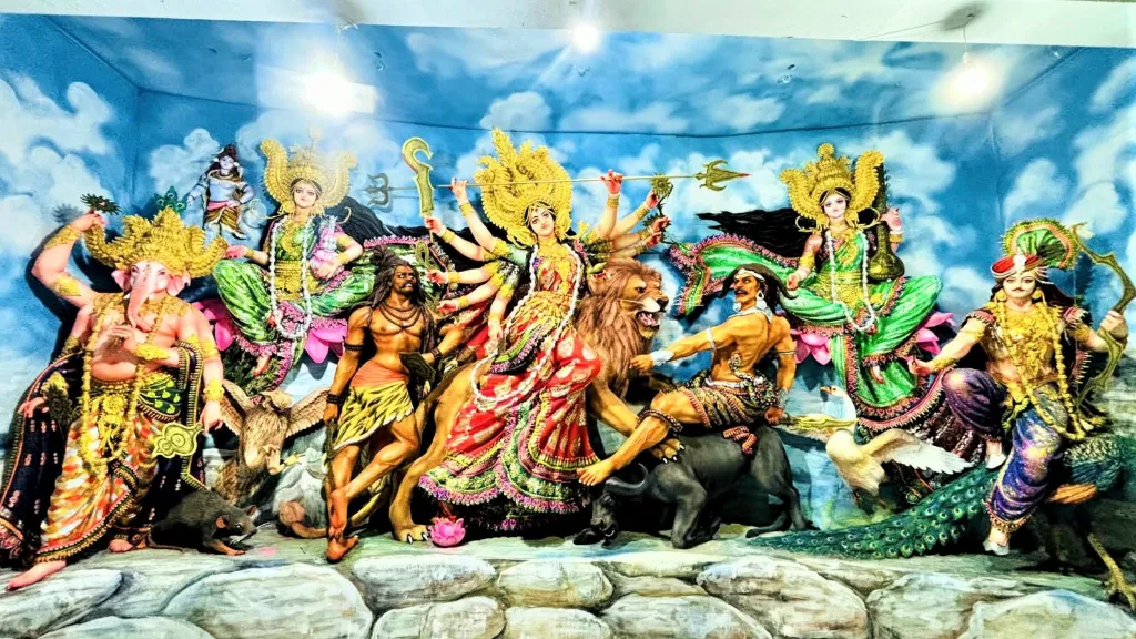 টাঙ্গাইলের ১৩৫৭ মণ্ডপে দুর্গাপুজা