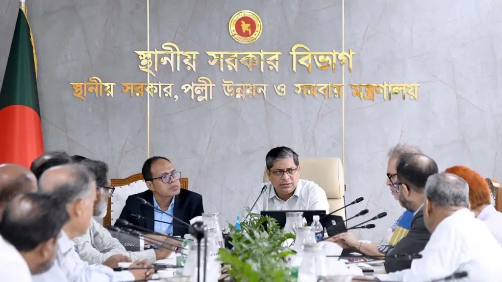 নগর জনস্বাস্থ্য সুরক্ষায় প্রকল্প দ্রুত বাস্তবায়নের আহ্বান এলজিআরডি প্রতিমন্ত্রীর