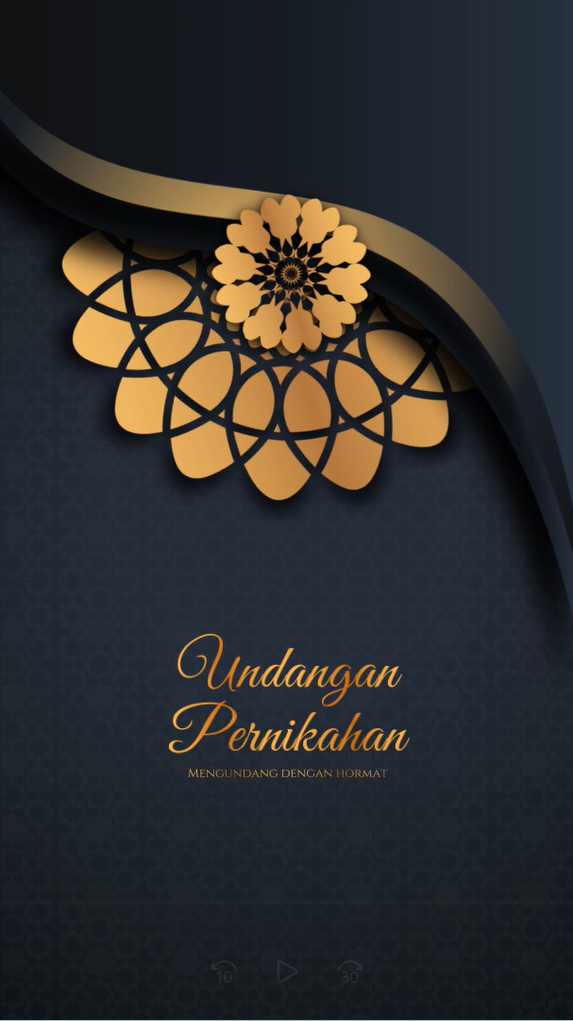 Contoh Jasa Undangan Video Marigold