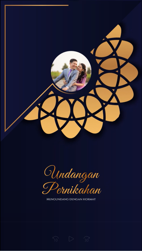 Contoh Jasa Undangan Video Aquilegia