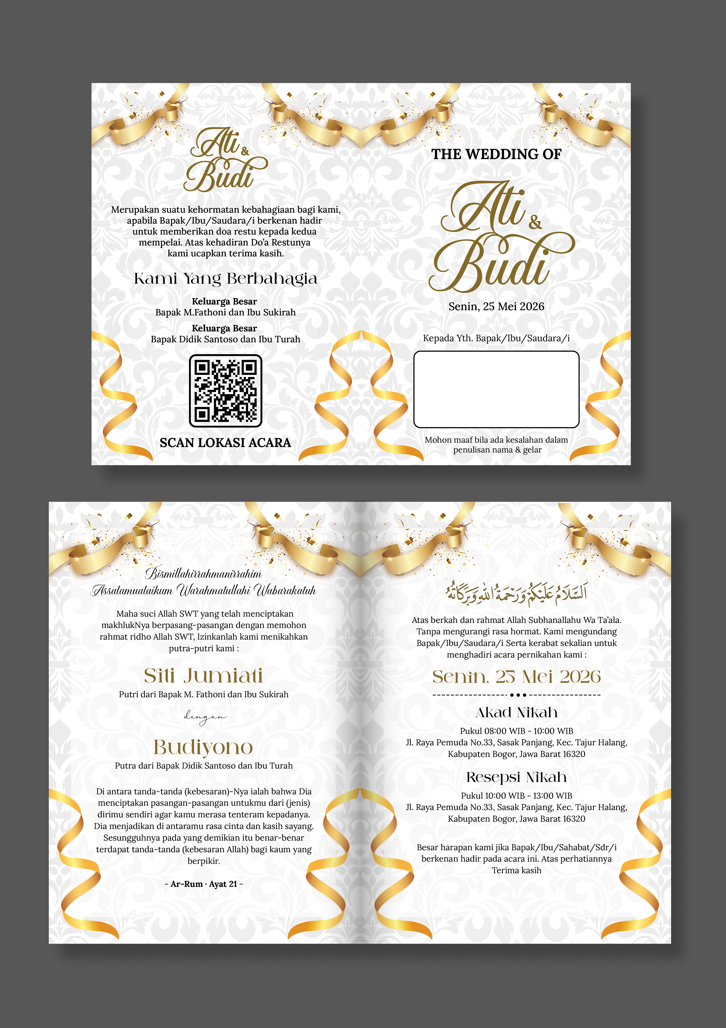 Contoh Jasa Desain Golden Elegance