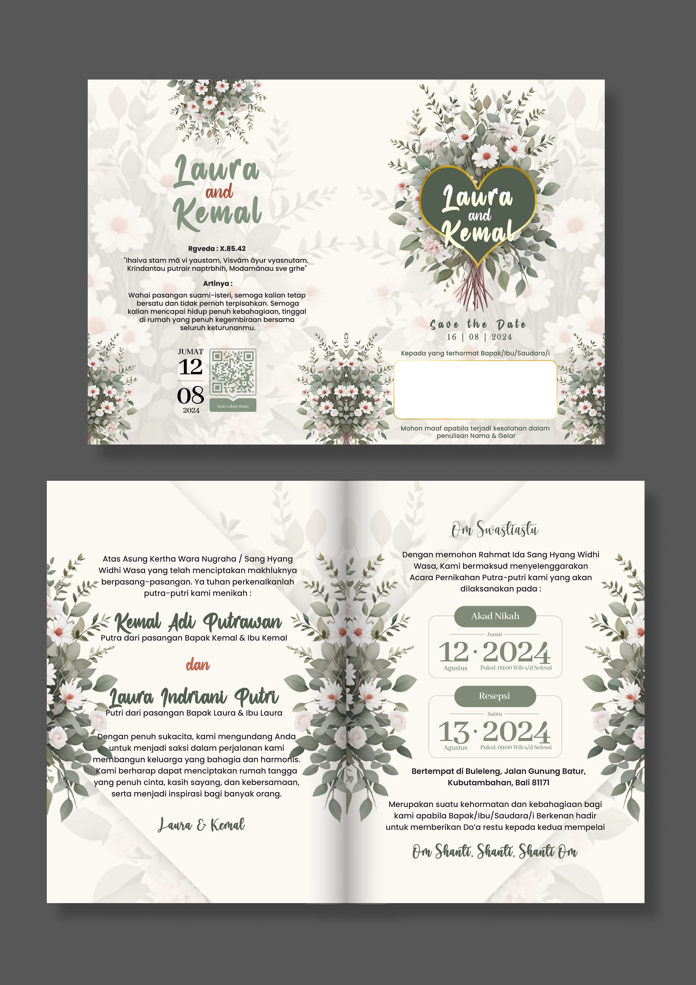 Contoh Jasa Desain Love Anthurium