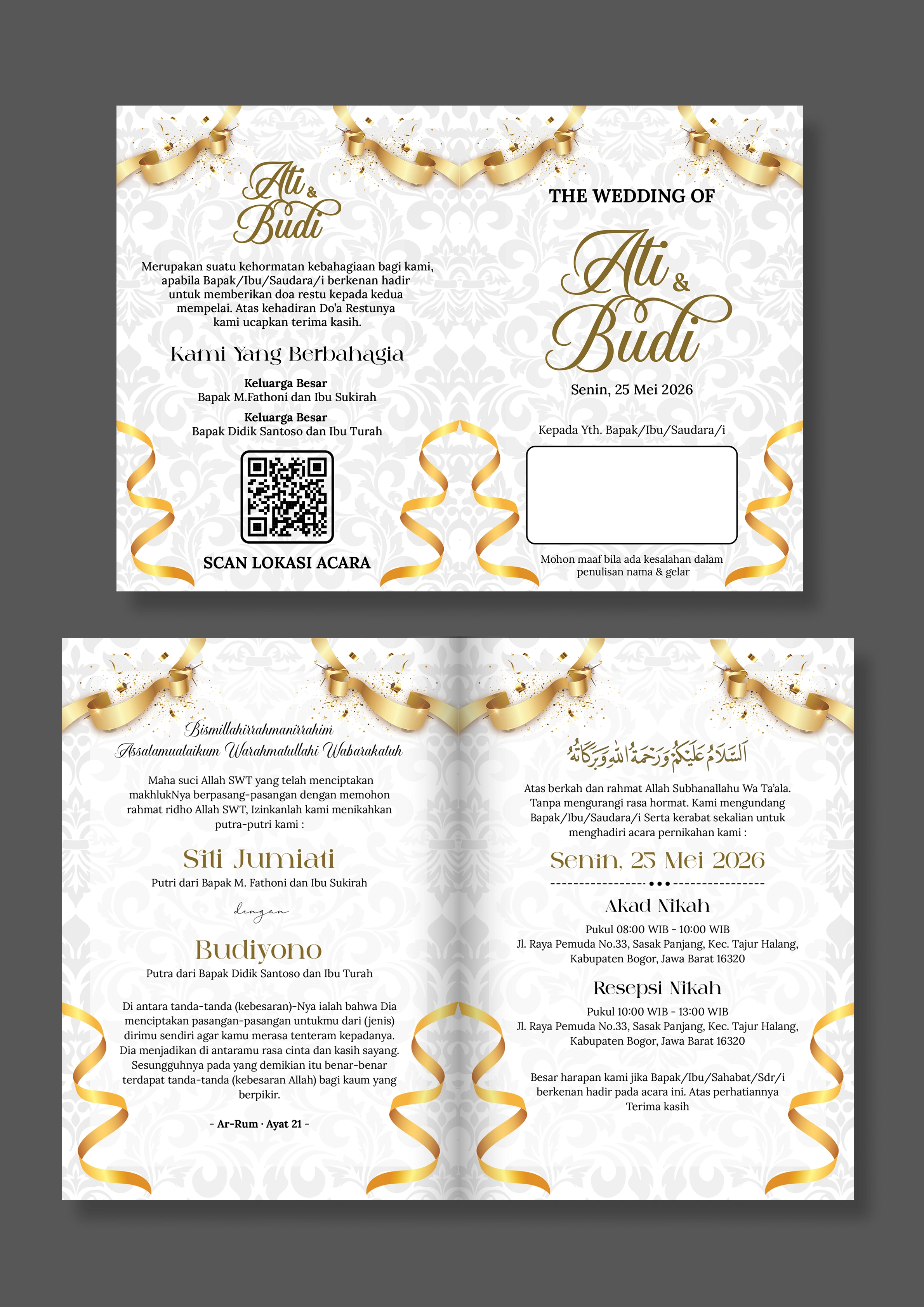 Contoh Jasa Desain Golden Elegance