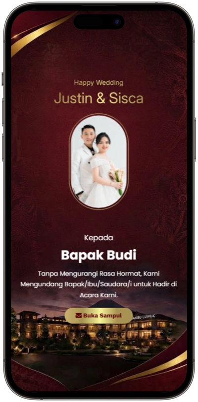 Contoh Template Undangan Online Tema Eternal-Voyage