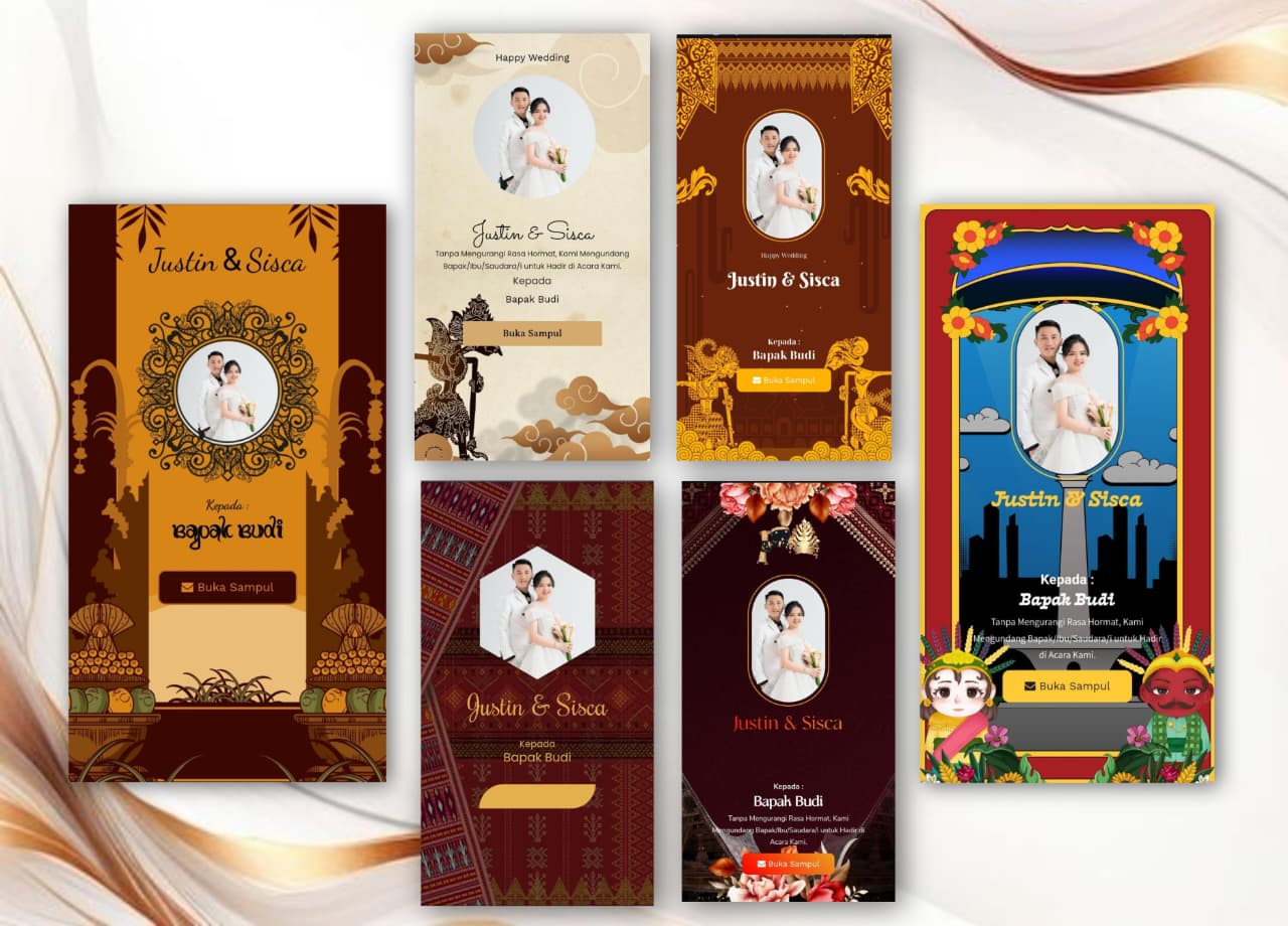 Undangan Digital Pernikahan Adat: Tradisional tapi Tetap Modern