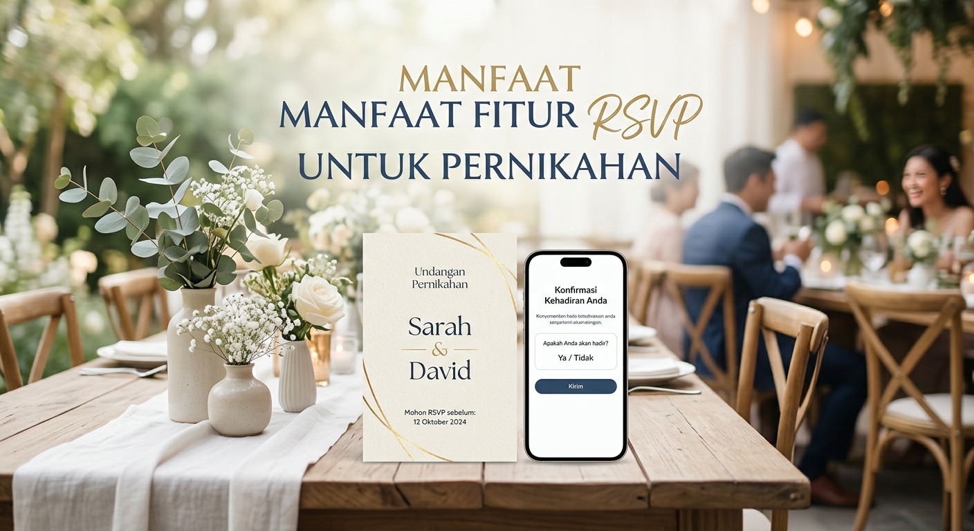 Manfaat Fitur RSVP untuk Pernikahan