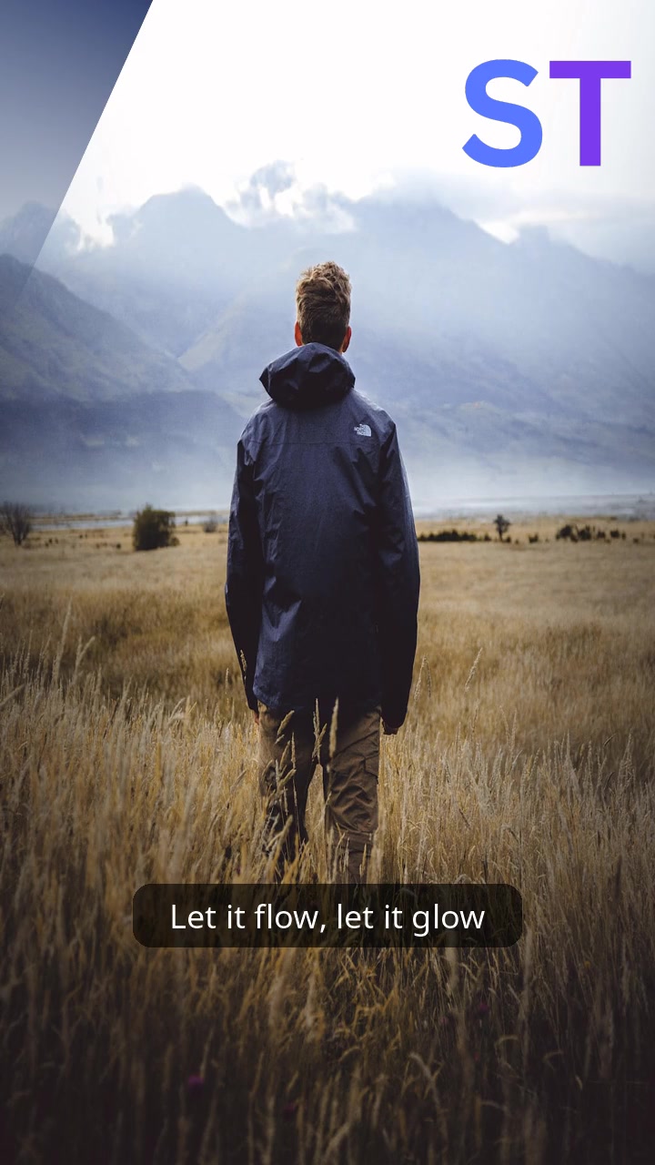 Let it flow, let it glow 😉💫🌊