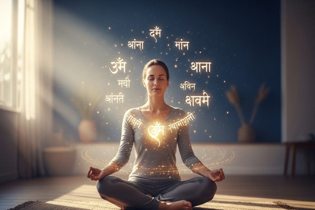 मंत्र जाप एक शक्तिशाली तकनीक है जो तनाव और बेचैनी से राहत दिलाने में मदद कर सकती है। नियमित अभ्यास से मन शांत होता है, नकारात्मक विचार कम होते हैं, और आंतरिक शांति का अनुभव होता है, जिससे तनाव और एंग्जायटी को अलविदा कहा जा सकता है।