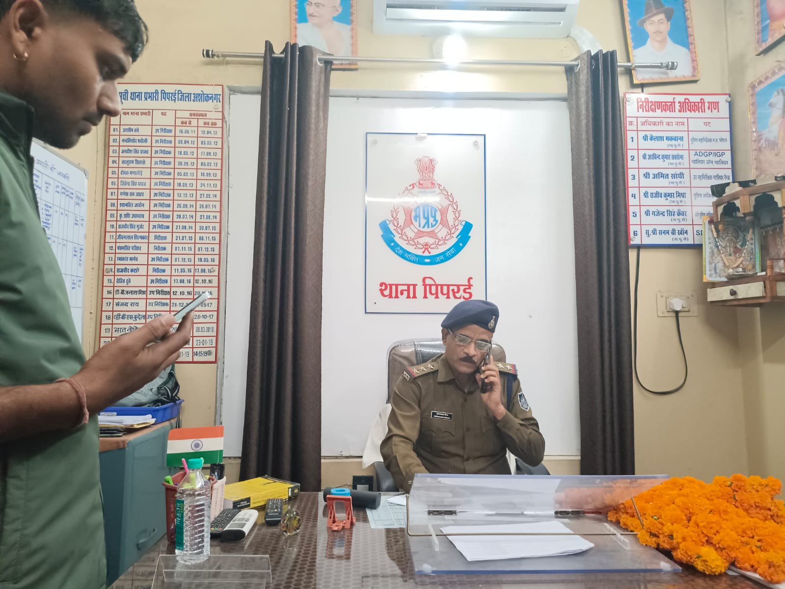पिपरई पुलिस में फेरबदल: ओमप्रकाश मिश्रा बने नए थाना प्रभारी