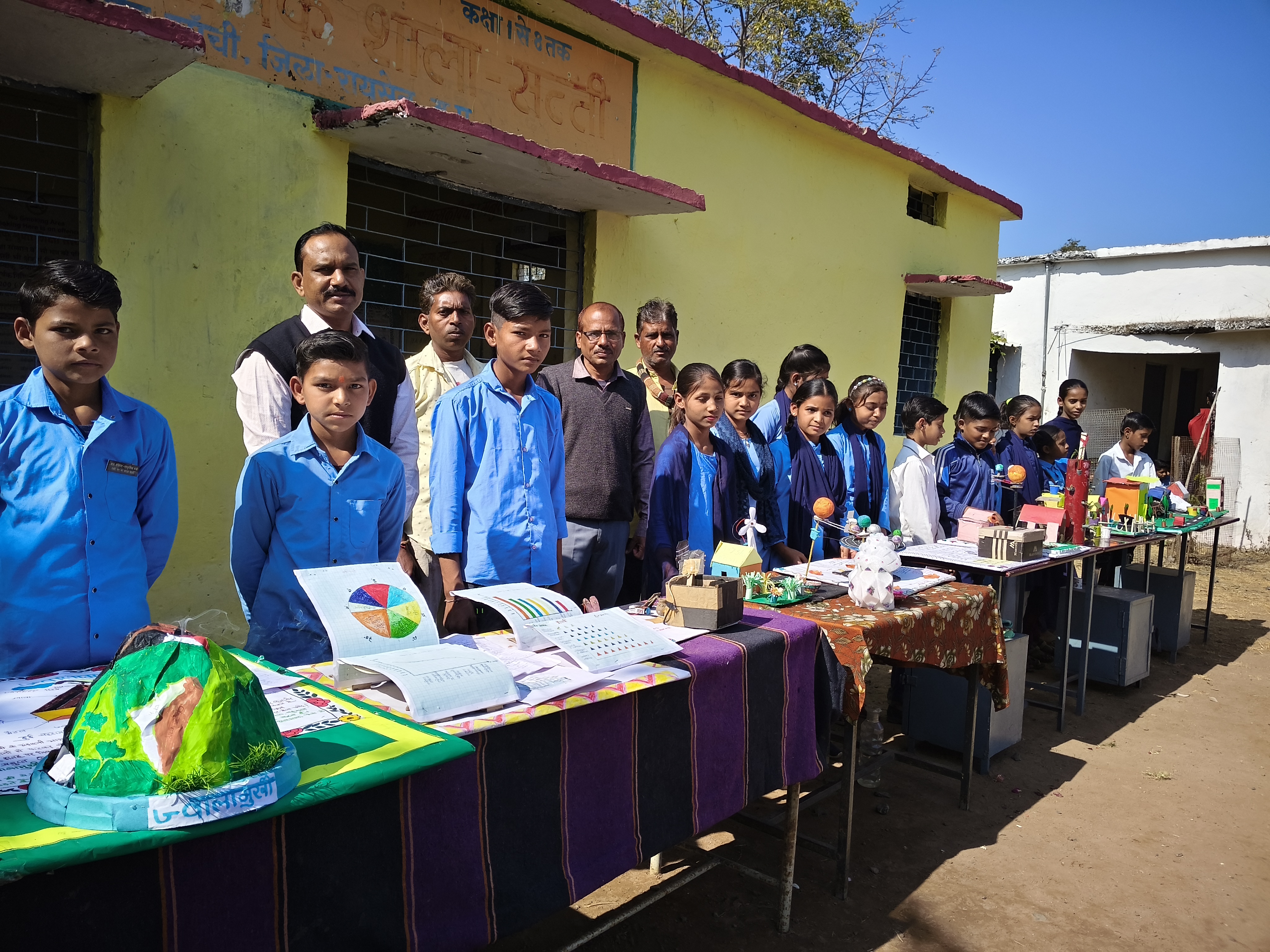 सत्ती के शासकीय माध्यमिक शाला में विज्ञान प्रदर्शनी का आयोजन छात्रों ने नवाचार का हुनर दिखाया और सभी को किया प्रभावित