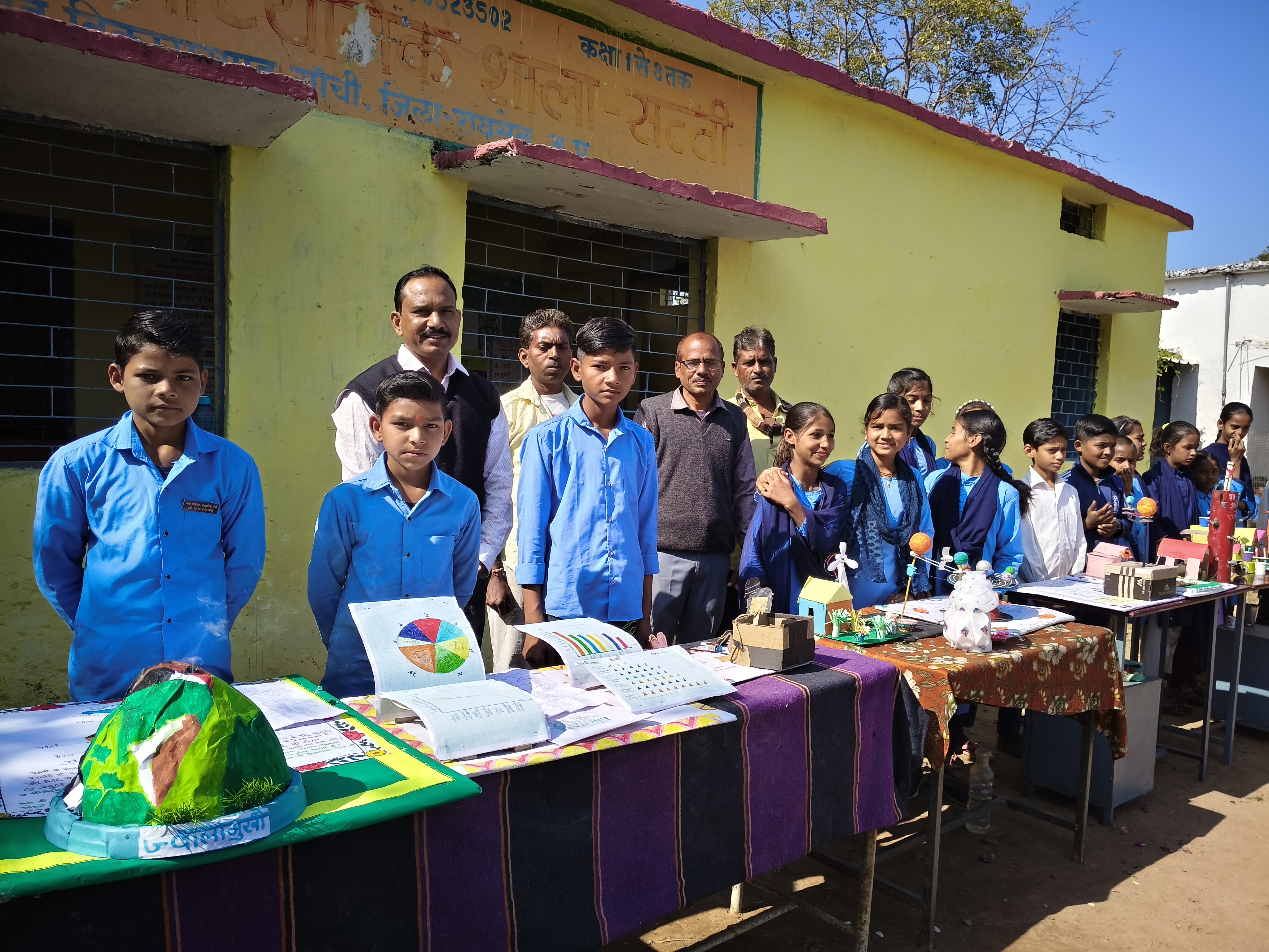 सत्ती के शासकीय माध्यमिक शाला में विज्ञान प्रदर्शनी का आयोजन छात्रों ने नवाचार का हुनर दिखाया और सभी को किया प्रभावित
