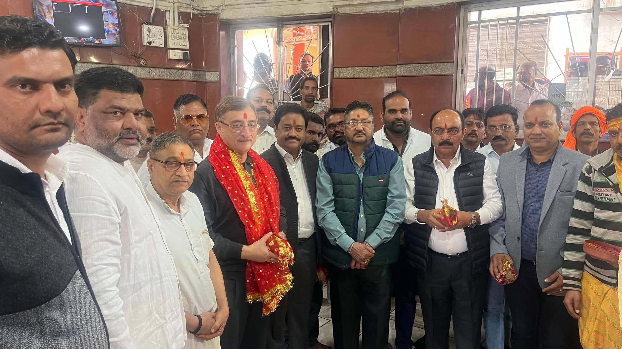 मुलतापी में राज्यसभा सांसद विवेक तन्खा का भव्य स्वागत, माँ ताप्ती के दर्शन किए