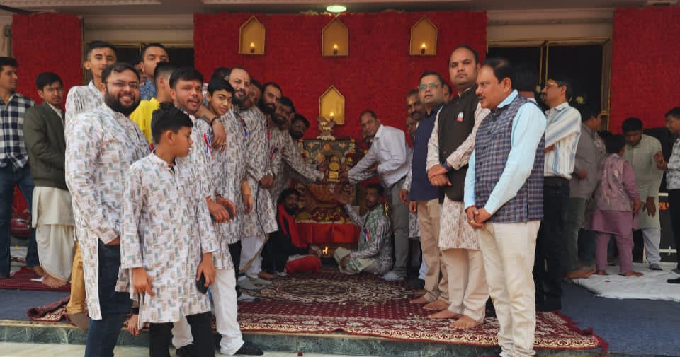 सुंदरकांड मंडल का भव्य सम्मान: 380वें पाठ के आयोजन पर विशेष समारोह