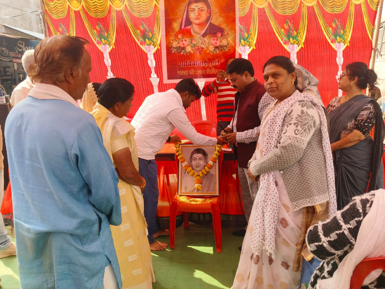 आमला में सावित्रीबाई फुले की जयंती; सामाजिक संगठनों ने धूमधाम से मनाई जयंती