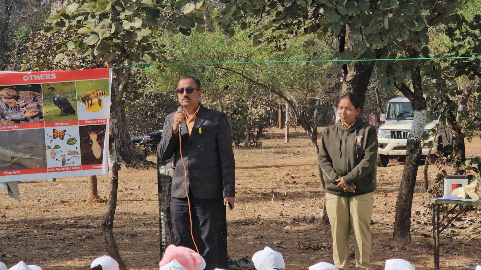 अनुभूति कार्यक्रम: शमशाबाद में बच्चों में जागी पर्यावरण संरक्षण की भावना